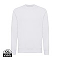 Unisex mikina Iqoniq Etosha, velikost M, bílá