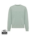 Unisex mikina Iqoniq Kruger relaxed fit, velikost XXS, jemná zelená