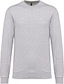 Unisex mikina KARIBAN, šedá melanž, XS