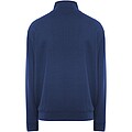 Unisex mikina na zip, ROLY ULAN, velikost M, královská modrá