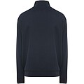 Unisex mikina na zip, ROLY ULAN, velikost M, námořní modrá