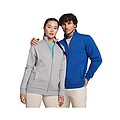 Unisex mikina na zip, ROLY ULAN, velikost M, námořní modrá