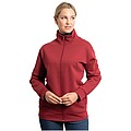Unisex mikina na zip, ROLY ULAN, velikost M, vínová