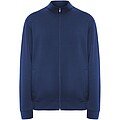 Unisex mikina na zip, ROLY ULAN, velikost S, královská modrá
