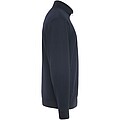 Unisex mikina na zip, ROLY ULAN, velikost S, námořní modrá