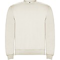 Unisex mikina Roly Clasica, velikost XS, krémová bílá