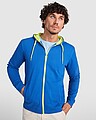 Unisex mikina ROLY FUJI, královská modrá/žlutá, S