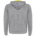 Unisex mikina Roly Fuji, velikost S, šedá/žlutá