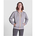 Unisex mikina Roly Fuji, velikost S, šedá/žlutá
