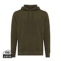 Unisex mikina s kapucí Iqoniq Rila, velikost XS, khaki