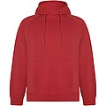 Unisex mikina s kapucí,ROLY VINSON, červená, vel. XS