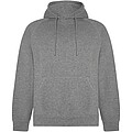 Unisex mikina s kapucí,ROLY VINSON, světle šedý melír, vel. M