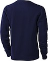 Unisex mikina s kulatým výstřihem Elevate Arora, velikost XS, námořní modrá