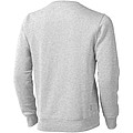 Unisex mikina s kulatým výstřihem Elevate Arora, velikost XS, šedý melír