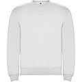 Unisex mikina s kulatým výstřihem, ROLY CLASICA, bílá, vel. M