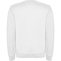 Unisex mikina s kulatým výstřihem, ROLY CLASICA, bílá, vel. M