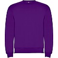 Unisex mikina s kulatým výstřihem ROLY CLASICA, fialová, XS