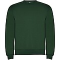 Unisex mikina s kulatým výstřihem, ROLY CLASICA, lahvově zelená, vel. XS