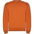 Unisex mikina s kulatým výstřihem, ROLY CLASICA, oranžová, vel. XS