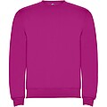 Unisex mikina s kulatým výstřihem, ROLY CLASICA, růžová, vel. XS