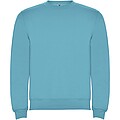 Unisex mikina s kulatým výstřihem, ROLY CLASICA, tyrkysová, vel. XS