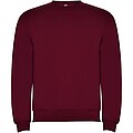Unisex mikina s kulatým výstřihem ROLY CLASICA, vínová, XS