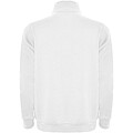 Unisex mikina se čtvrtkovým zipem, ROLY ANETO, bílá, vel. S