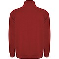 Unisex mikina se čtvrtkovým zipem, ROLY ANETO, červená, vel. S