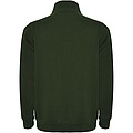 Unisex mikina se čtvrtkovým zipem, ROLY ANETO, zelená, vel. S