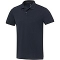 Unisex polokošile s krátkým rukávem z recyklované bavlny i polyesteru, ELEVATE EMERALD, navy, vel. XXS