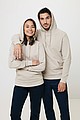 Unisex recyklovaná mikina Iqoniq s kapucí, světle fialová, L