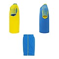 Unisex sada Roly Juve, žlutá, velikost S
