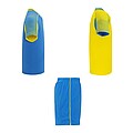Unisex sada Roly Juve, žlutá, velikost S