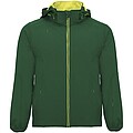 Unisex softshellová bunda, ROLY SIBERIA, tmavě zelená, vel. L