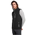Unisex softshellová vesta, ROLY NEVADA, červená, vel. S
