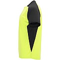 Unisex tričko Roly Bugatti, fluorescenční žlutá, velikost 2XL