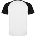 Unisex tričko Roly Indianapolis, bílá/černá, velikost S