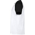 Unisex tričko Roly Indianapolis, bílá/černá, velikost S