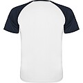 Unisex tričko Roly Indianapolis, bílá/námořní modrá, velikost L