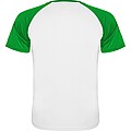 Unisex tričko Roly Indianapolis, bílá/zelená, velikost L