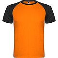 Unisex tričko Roly Indianapolis, fluorescenční oranžová, velikost S