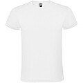 Unisex tričko s krátkým rukávem, ROLY ATOMIC, bílá, vel. L