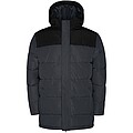 Unisex zateplená bunda Roly Tallin, velikost L, tmavě šedá