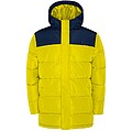 Unisex zateplená bunda Roly Tallin, velikost L, žlutá