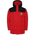 Unisex zateplená bunda Roly Tallin, velikost S, červená