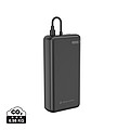 Urban Vitamin PD powerbanka z RCS recyklovaného plastu 20000mAh 20W, černá