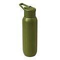 Vakuově izolovaná láhev na pití 600 ml, vojenská zelená