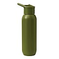 Vakuově izolovaná láhev na pití 600 ml, vojenská zelená