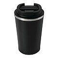 Vakuově izolovaný cestovní termohrnek 350 ml, černá