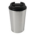Vakuově izolovaný cestovní termohrnek 350 ml, stříbrná